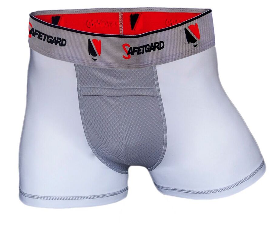 Boxer Briefs with Cage Cup, 2 Pack